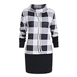 ✿Damen lose Sweatshirt mit Kapuze Mantel Langärmelige Einfarbige Strickjacke Jacke mit Taschen Warmen Winter Damen Casual Mantel Faux Für Revers Lange Ärmel Outwear Vordere Leistentaschen Zweireihig Coat Damen Mantel Plüschjacke Winter Winterjacke Steppjacke Warmen Outwear Reißverschluss Lange Ärmel Einfarbig Sexy Parka damen pullover Rollkragenpullover tops mit kapuze mantel slim fit Blazer Jacke bluse Zipped Jacket Casual warm Unregelmäßige Unique Fashion Design