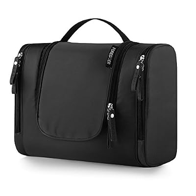 FOREGOER Trousse de toilette voyage grande sac de toilette cosmétiques à suspendre