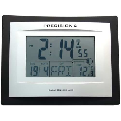 Amazon.co.uk radio controlled alarm clock analogue