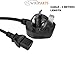 Price comparison product image 3M IEC C13 TO UK PLUG MAINS POWER CABLE KETTLE LEAD LCD TV PLASMA PC PRINTER Acer, Beko, Blaupunkt, Bush, Daewoo, Dell, Fujitsu, Goldstar, Hitachi, HP, JVC, LG, Mitsubishi, NEC, Onkyo, Panasonic, Philips, Samsung, Sanyo, Sharp, Siemens, Sony, Toshiba MONITOR 5 METRES NRAND NEW UK SELLER
