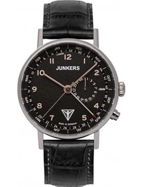 Junkers Herren-Armbanduhr Analog Quarz Leder 67345