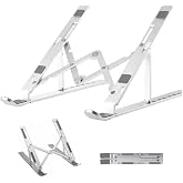 Alfalink AL-10 Al&uuml;minyum Macbook+Tablet + (7"-17") Arası T&uuml;m Laptoplara Uyumlu 7 Kademeli Notebook Stand