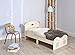 HelloHome BearHug Toddler Bed, White