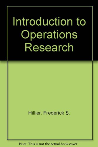 Télécharger Introduction to Operations Research and or Courseware/Bk & 5 Disks livre En ligne