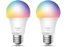 TP-Link Tapo L530E , Bombilla LED inteligente Wi-Fi, multicolor, regulable, E27, 8.3 W 806 lm, compatible con Alexa y Google 