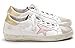 Produktbild Golden Goose Damen Sneaker Leder GGDB Casual Schuhe Super Star Slide, Pink Gold - Größe: 36 EU