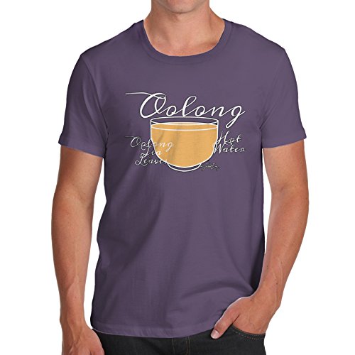 TWISTED-ENVY-Mens-Tea-Recipe-Oolong-100-Cotton-T-Shirt