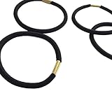 4xNamgiy Hair Ties Elastics Ponytail Holders Hair Bobbles Hair Bands Thick Snag Free Endless for Women Girls Baby Random Colour