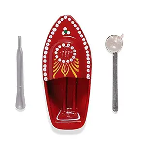 Kriwin Metal Steam Powered Boat, 1pc, Multicolour