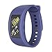 Produktbild Crewell Armband Wrist Strap Soft Silikon Ersatz für Samsung Gear Fit 2 Pro Smart Band, dunkelblau, Large