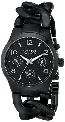 SO & CO New York Frauen SoHo Analoganzeige Quarzuhr – 5013