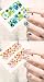 Jenna Water Transfer Nail Art Decals Stickers- Sapphire Series NR-171 RS.175.00