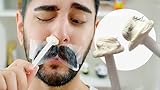 Nose Hair Wax, Nose Waxing Kit for Men & Women (50g/1.67oz Nose Wax) and 20 Applicators