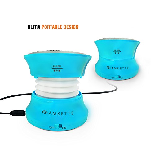 Amkette Trubeats Solo Portable Mobile/Tablet Speaker (Blue,1.0 Channel) RS.499 (61.00% Off) - Amazon