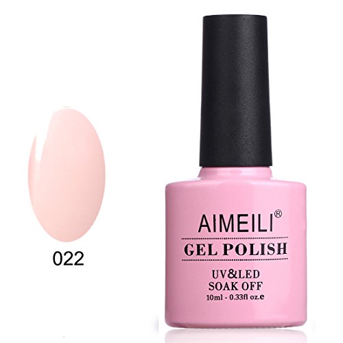 AIMEILI UV LED Gellack ablösbarer Nagellack Gel Polish - Rose Nude (022) 10ml