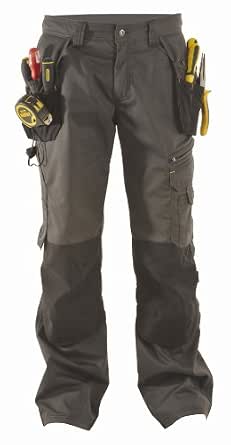 Polycotton Holster Trouser - Grey/Black 