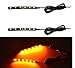 Produktbild Universal 2pc 5050 LED Strip Streifen für Motorrad Bike Bernstein LED Turn Signal Indicator Blinker Licht