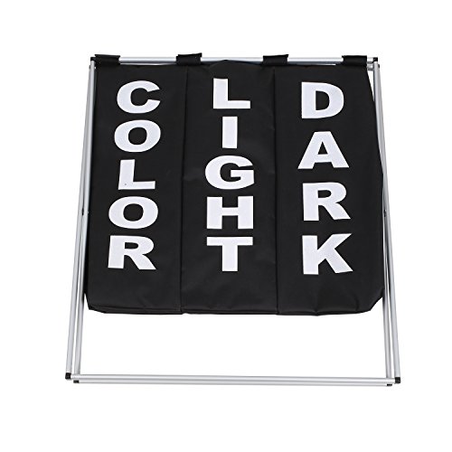 HOMFA Wäschekorb Wäschesortierer Wäschebox Wäschesammler Wäschesack Wäschetruhe Wäschekiste Fassungsvermögen 125L, 60x36x58cm - 6