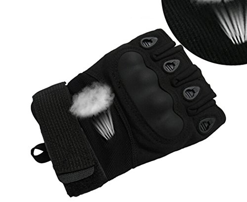 Fingerlose Handschuhe, Coofit Fitness Handschuhe Sporthandschuhe Herren Handschuhe Motorrad Handschuhe Tactical Gloves - 8