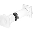Heat Recovery Kit HRU Single Room Air Fresh Controller Extractor Fan Extract / Supply System HRV100
