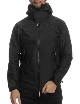 Superdry Übergangsjacke Men CLIFF EMBOSS HIKER Black Marl Black