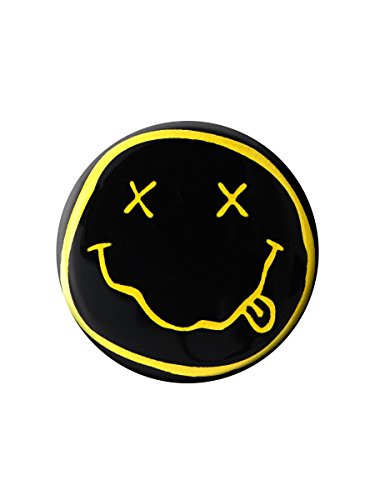 Preisvergleich Produktbild Nirvana Anstecker Smiley Face 3.4 cm