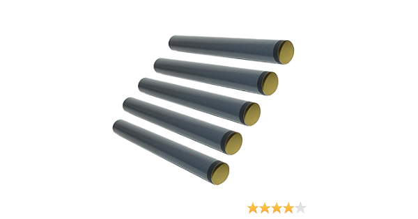 JET BLACK Teflon Fuser Film Sleeve for 