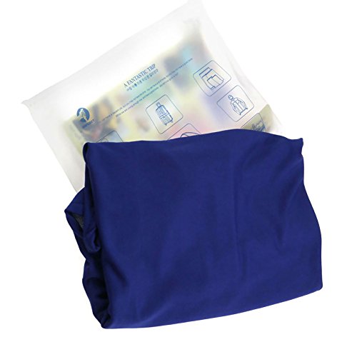 Preisvergleich Produktbild Reise Kofferhülle Kofferschutzhülle Kofferüberzug Schutzhülle Blau MITTE