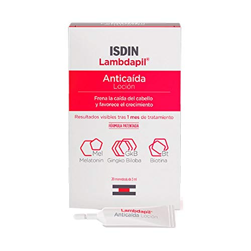 Isdin DUPLO Lambdapil Loción Anticaida, 2x20monodosis de 3ml