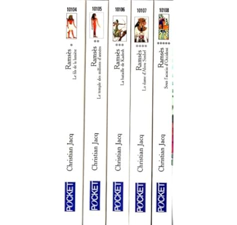 Coffret Ramses L Integrale Volume 5 Jacq Christian Livres Amazon Fr