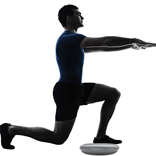 Ballsitzkissen mit Noppen :: Sitzkissen mit Pumpe :: Bestes Balancekissen für Training & Workout :: Bestes Gleichgewichtskissen für energetische Kinder / ADHS / Zappelphilipps :: für Klassenzimmer :: Orthopädisches Ballkissen fördert Koordination & Balance :: 100%-Geld-zurück-Garantie & lebenslange Gewährleistung - 4