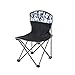 Produktbild LLSZ Klappstuhl, Campingstühle, Reisestuhl Slacker Chair, Klappstuhl Hocker Camping Mehrzweck Metall Oxford Tuch Mit Rückenlehne Aufbewahrungsbeutel Rutschfeste Füße Tragbare Leichte Freizeit im Freie