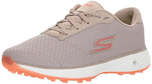 Skechers Performance Women's Women's Go Golf Eagle Range Walking Shoe, Black/White, US