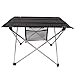 Produktbild H&O Picknick Tabelle Aluminium Falten Tragbar Dauerhaft Leicht Einstellbar Kompakt Draussen Essen Wandern Camping Lager Strand Tabelle Mit Tragetasche