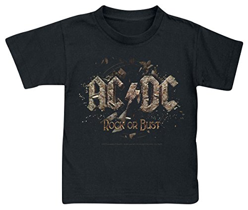 AC/DC Rock Or Bust Kids shirt black 128