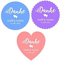 24 Aufkleber Etiketten Selbstkle