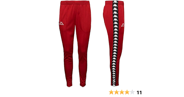 Kappa Pantalone Uomo 222 Banda Astoria Slim Red/Black/White : MainApps:  Amazon.it: Abbigliamento