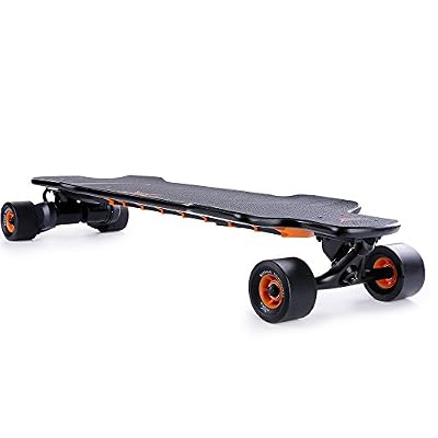 Aoxun Buffalo F 37 km/H 29,4 V élastique batterie remplaçable Single-dual Moteur électrique Longboard commutable avec télécommande