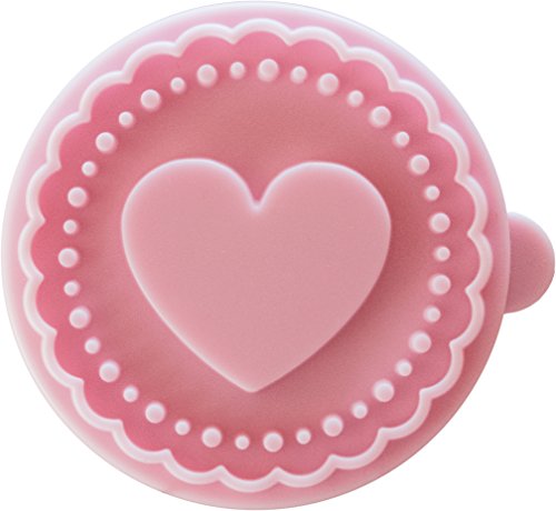 Birkmann 340480 Ausstechform, Holz, rosa, 8,5 x 7,5 x 7,5 cm, 4 Einheiten - 2