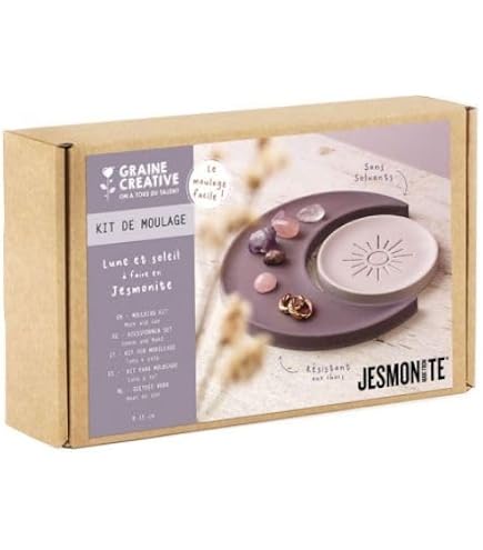 Kit DIY Dessous De Verre & Socle En Jesmonite - Création Terrazzo Maison - Cadeau Artisanal - 7