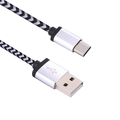 Boweike USB 3.1 Type C auf USB 3.0 Type A kabel für Apple neue MacBook OnePlus 2 Nokia N1 Tablet Nexus 6P 5X und andere Type C Unterstützte Geräte 1m (Silver)