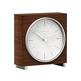 Klein & More Tischuhr Max Bill, Holzgehäuse