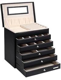 Cajas y organizadores de joyas | Amazon.es