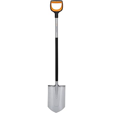 Doppelfederspaten Fiberglas Blizz-z Doppelfederspaten Mit T-Griff - Profi Gartenspaten 118cm Gartengeräte EU Qualität