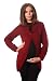 Purpless Maternity Cardigan Sweater 9004 (12/14, Burgundy)
