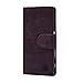 Produktbild 32nd Premium Series - Leder Mappen Hülle Case Flip Cover für Sony Xperia Z5, Entwurf gemacht Mit Kartensteckplatz, Magnetverschluss und Standfuß - Dunkelbraun