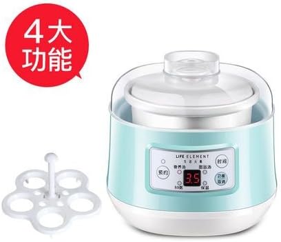 yxhflo Water Full-Automatic Baby Bb Cooker Baby Congee Saucepan, Living Blue