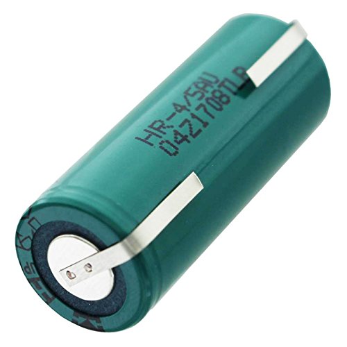 Akku NiMH 2150mAh 4/5A, 43x17mm passend für Braun Oral-B Triumph Serie (bitte Maße prüfen) - 6