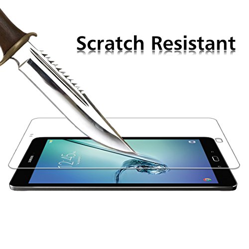 Samsung Galaxy Tab S3 9.7“ (SM-T820 / SM-T825) / S2 9.7“ (SM-T810 / SM-T815) Panzerglas Schutzfolie, iVoler® Premium Panzerglasfolie folie Displayschutzfolie Hartglas Gehärtetem Glas DisplayPanzerglas Schutzfolie Displayschutz Tempered Glass Screen Protector für Samsung Galaxy Tab S3 9.7“ (SM-T820 / SM-T825) / S2 9.7“ (SM-T810 / SM-T815) – 0,3mm Dünn, 9H Härtegrad, 2.5D Abgerundete Kanten – [Kratzfest][Hohe Transparenz] [Fingerabdruck-frei][Blasenfrei]-Lebenslange Garantie - 3