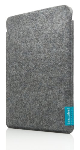 isarideal Filztasche für Samsung Galaxy Tab S2 8.0 in Anthrazit-Grau Filz Hülle im Slim-Fit Design - 2